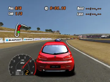 SCAR Squadra Corse Alfa Romeo (Europe) screen shot game playing